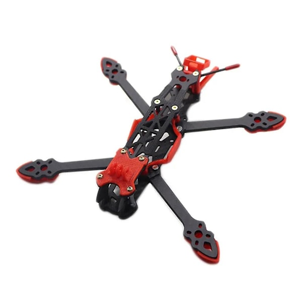 HSKRC MAK6 260mm Hjulbas Kolfiber 6 Tums Ramkit 5mm Arm för DIY Långdistans FPV Racing Dron