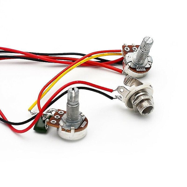 Sähkökitaran Mikrofonin Esijohdotettu Kaksois Mini Humbucker Äänenvoimakkuuden Säätö 92X37.5mm