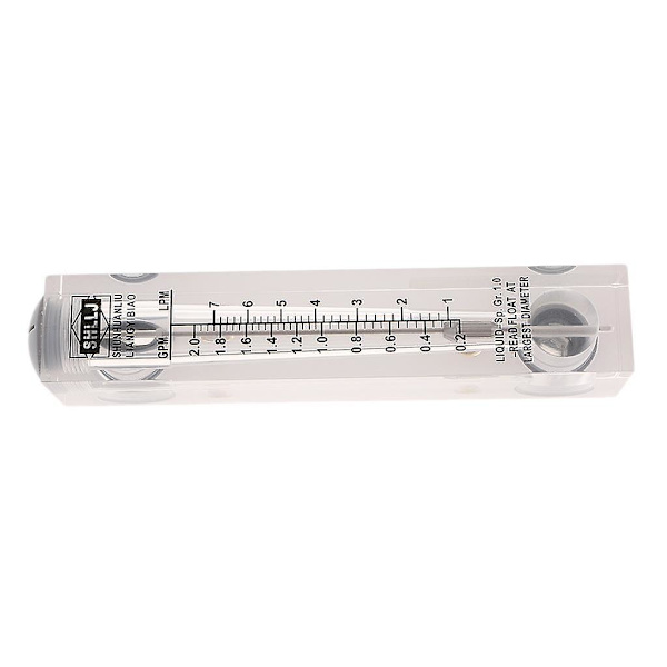 2 kpl Lzm-15 Akryylivirtausmittari Paneelityyppi Veden Virtaus Neste 1\" Uroskierre