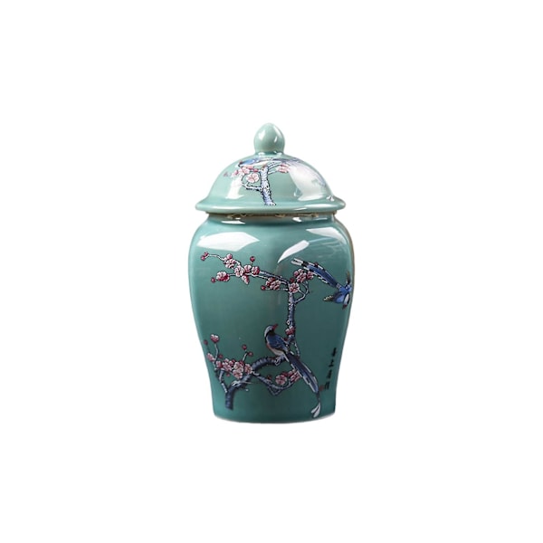 Modern Flower Vase Tea Tin Display Candy Jar Ceramic Ginger Jar