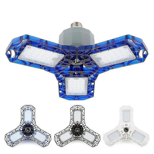 Hvit 40W 360 Grader 40 60W Super Lys LED Garasjelys 3 Ultra Lys