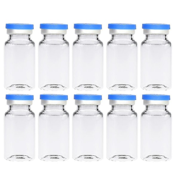 20 stk Klare Hettestube Holdbare 10ml Hettestube Glassflasker For Kosmetik Vitenskap