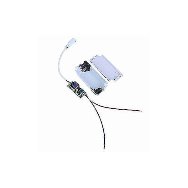 2x LED-driver, 1-3W transformer til LED-loftlampe, LED-panel strømforsyning, DC-stik til LED-loftlampe (1-3W)-YuJia