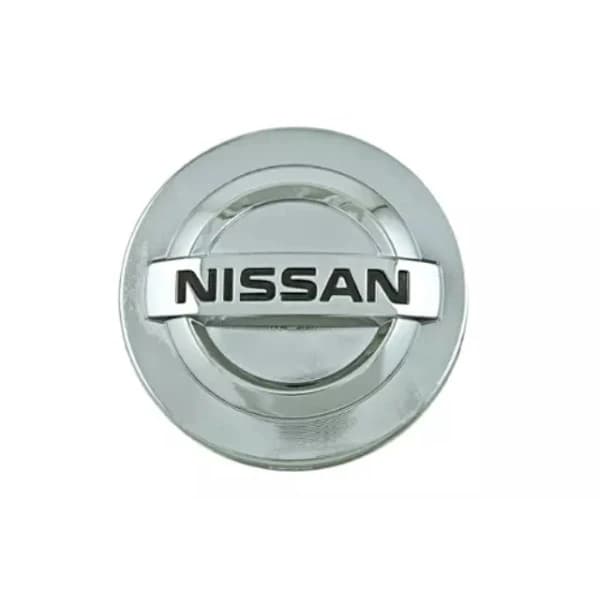 4-pack Nissan Navkapslar / Fälgemblem - 54mm Silver sliver