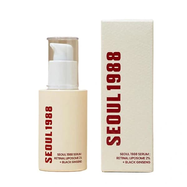 SEOUL 1988 Serum: Retinal Liposome 2% + Sort Ginseng 2 stk. 2pcs