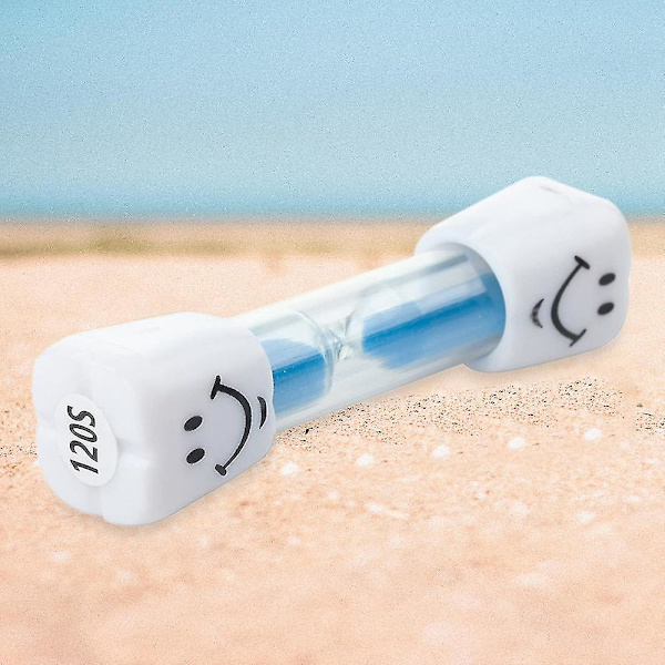 Smilende Sandklokke Timer for Barn 2 Minutter Mini Tannpuss Timer Sm