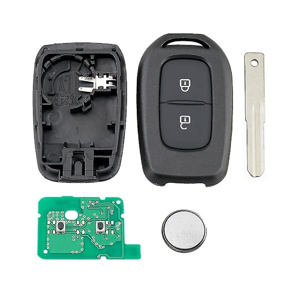 Pcf7961m 4a Chip 2 Knapper Bilnøgle Til Renault Sandero Dacia Logan Lodgy Dokker Duster Trafic Clio4 Master3 Bilnøgle