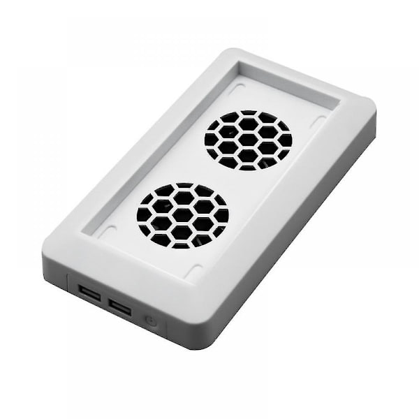 1 Sæt Værts Køleventilator Varmeafledning Højhastighed Dobbeltventilator En-knap Switch Konsol Varmeafleder Til Xbox Series S