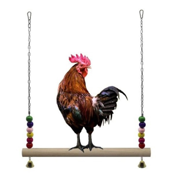 Chicken Swing Birds Bite Toys Parrot Stand Perch For Large Birds Chicken