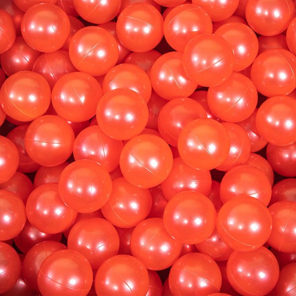 Ocean Ball Bobble Ball Pool Macaron Förtjockad Miljövänliga Leksaker Plast Uppblåsbar Ball Red Free Size