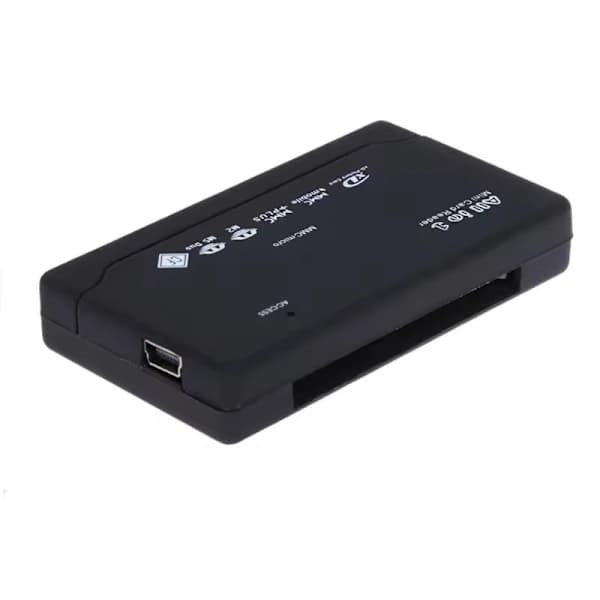 Multikortleser USB 2.0 – Støtte for 150 minnekort