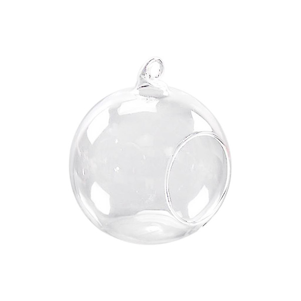 5 stk Glass Mini Blomstervaser Ballformet Hage Bryllup Hjem Decor Gave Sett