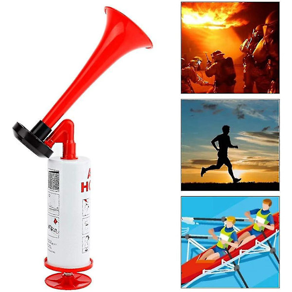 Sports Håndholdt Luft Horn, Camping Håndholdt Høj Lyd Luft Horn Høj Blæs Horn til Motorcykel, Cykel, Camping, Sport, Båd Trompet