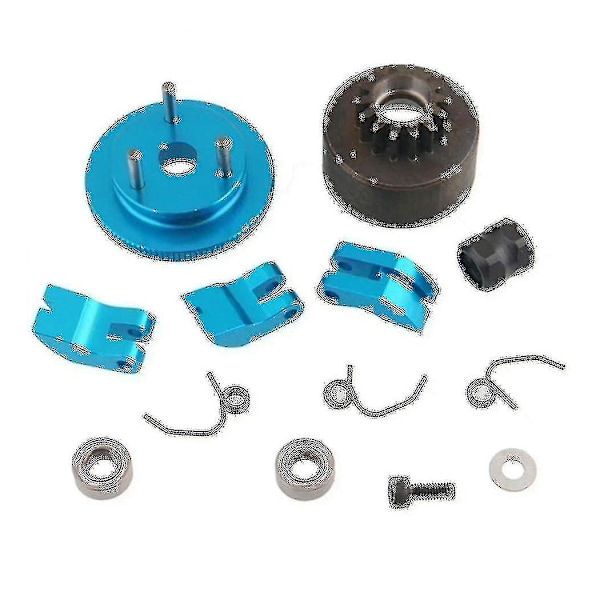 3x Rc Clutch 14t Gear Bearing Clutch Shoes Springs Cone&engine Nut Flywheel Assembly För Nitro Car