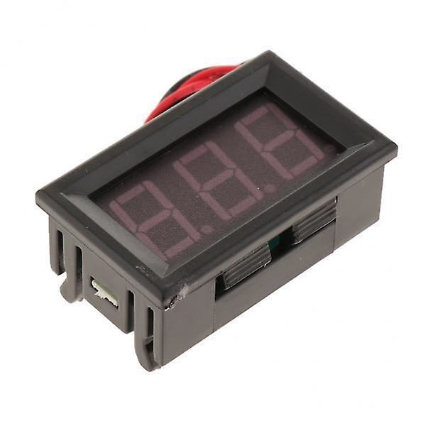 3xdigital DC Voltmeter, 0.56\" LED Display Voltmeter, 3.5-30V Rød