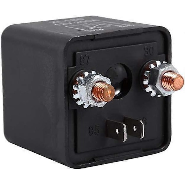 Bilrelais, 12V 200A Relæafbryder Heavy Duty Bil Lastbil Motorbåd Bilstarter Split Load Til/Fra Skift Relæ