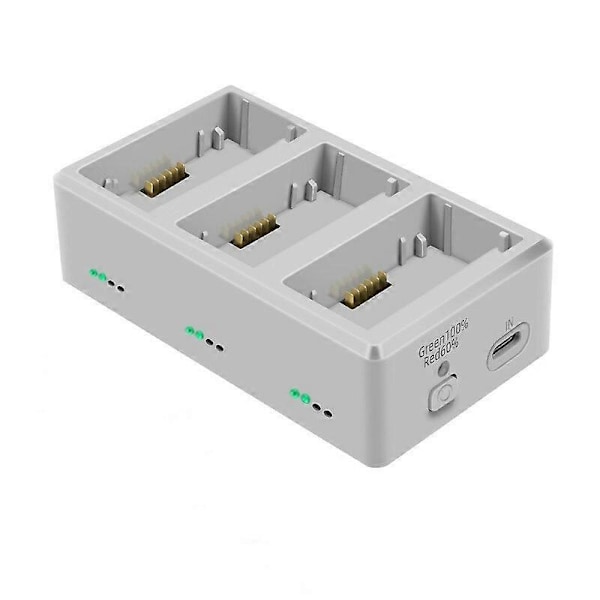 YX 3-in-1 Älykäs Pikalatauskeskus 3 Akulle USB-Pikalaturi Säilytys DJI MINI 3 PRO:lle