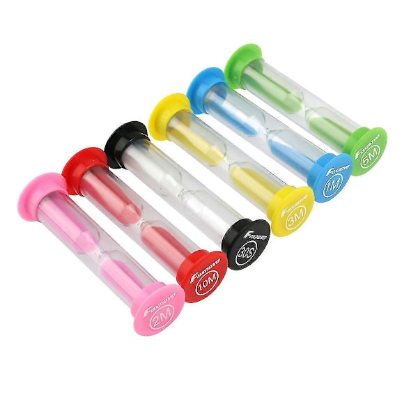 Sandtimmar för barn Sandtimer Timglas Timer 1 minut Sandklocka 5 minuter Sandglas Timer Timglas Timer
