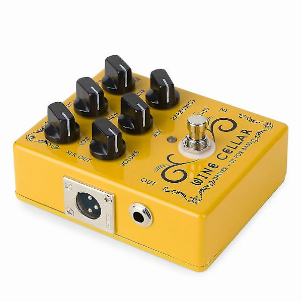 -60 Driver+di För Basgitarr Pedal Effekt Gitarrtillbehör Mini Pedal Gitarrdelar