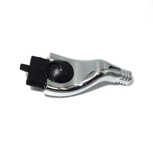 Magyfosia Chrome Silver Mach 3 Razorhodetilkobling Kompatibel DIY Barberingshåndtak Holder og 3-lags Skjeggbladadapter
