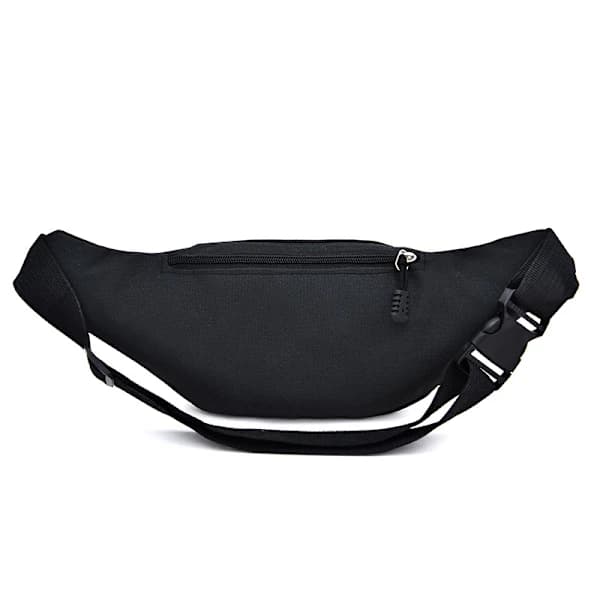 Mavetaske med flere rum 1-pak Sort sort black