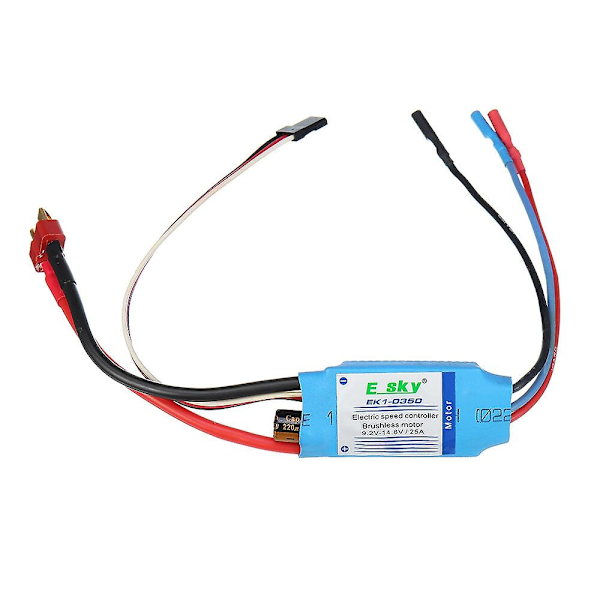 ESKY EK1-0350 14.8V 25A 2-3S Børsteløs ESC med 5V 2A BEC for RC-modeller