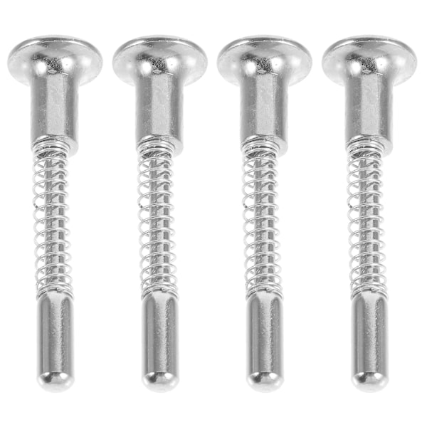 4pcs Professional Crib Parts Spring Bolt Latch Sturdy Furniture Latch Parts Spring Cotter