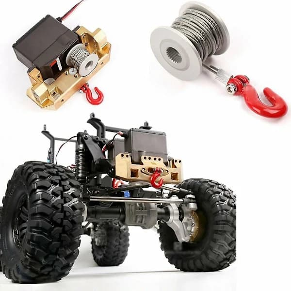 Grc 25t Servo Spil Tromle RC Rock Crawler Styretøj Spil Opgradering Tilbehør