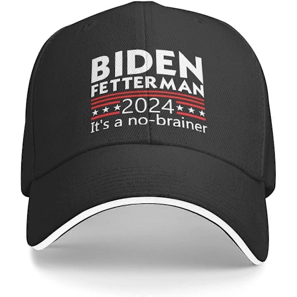 nx5160 Caps Biden Fetterman 2024 It's A No Brainer Caps Menn Baseball Caps Grafisk Caps bz-660 nh5160oo