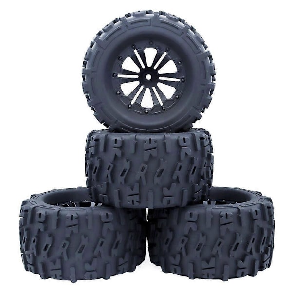 4 stk. ZD Racing 1/10 Truck Universal Hjuldekk for HPI HSP Savage XS TM Flux RC Bil Deler