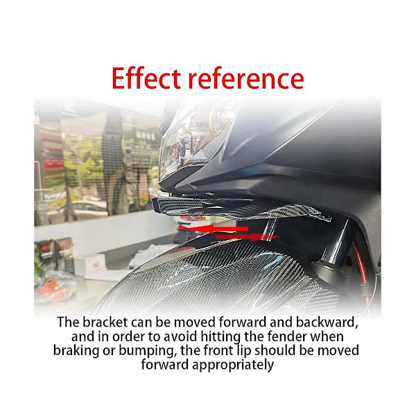 For Forza 350 Nss350 2023 Refitting The Beak Front Lip Fixed Wing Lower Lip Spoiler Trim Accessorie