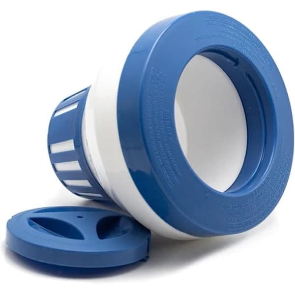 19 cm Klorflåde, Klordispenser - Justerbar Klordispenser til Pool & Spa (Indendørs & Udendørs)