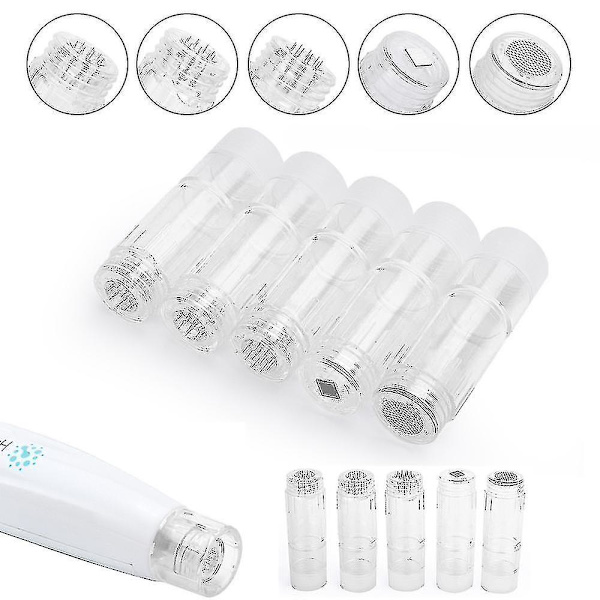 Hydra Pen H2 -neulapatruunoita 12-nastainen Nano-hr Nano-hs -neula Hydra Pen Derma Pen -mikroneula-ryppyjen hoitovälineelle 5 kpl Nano Square-YKY416