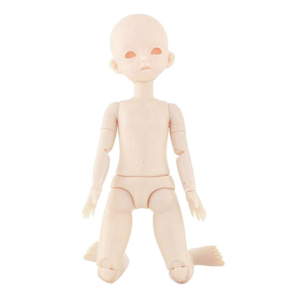 Ob28cm 1/6 Palloliitosinen Maalaamaton Nuken Runko DIY Leikki Koko Runko