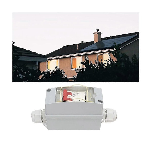 32a 500v Pv Dc Avbrottsbrytare 2p Solström Sänka Lastväxling Luftbrytare Miniatyrkrets