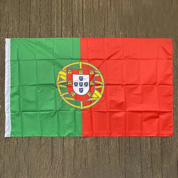 xvggdg  NYTT Portugal Flagg 3ft x 5ft Hengende Portugal Flagg Polyester Standard Flagg Banner