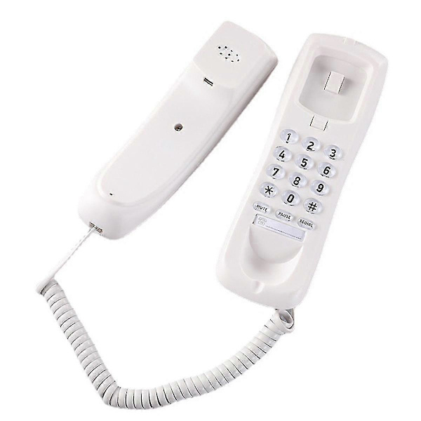 Väggtelefon, Trådbunden Telefon, Fast Telefon, Hemtelefon, Liten Förlängning, Liten Uppåt Förlängning, Hotell Hem Kontor Vit