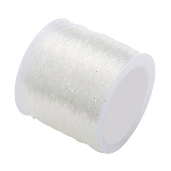 2x1 Roll Clear Elastic Thread Jewelry Making Cord Accessories 80 Meters 1.0mm