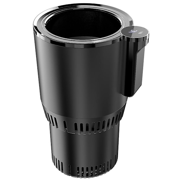 12V 2 i 1 Smart Bil Koppholder Kjøler Varmer Digital Temperaturvisning Kopp Drikke Boks Coo