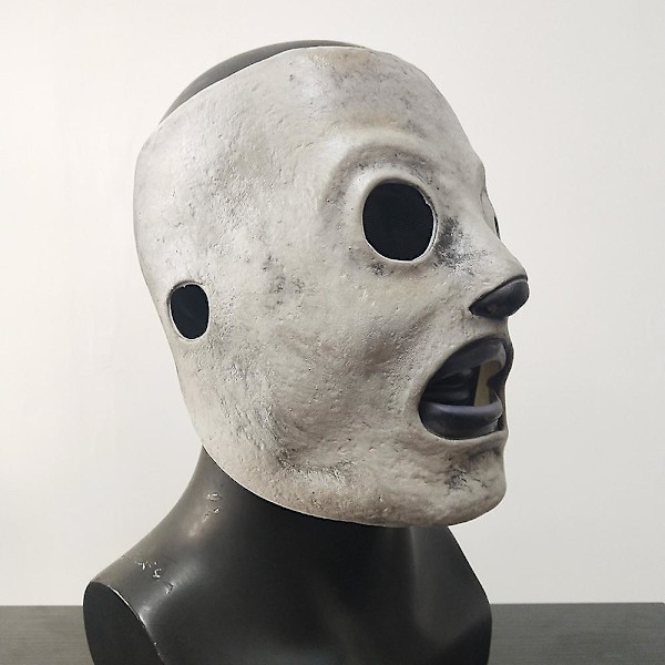 Halloween Filmtema Maske Gysermaske Ukendt Band Ghoul Halvmaske Makeup Slipknot Band Maske (Slipknot Maske)