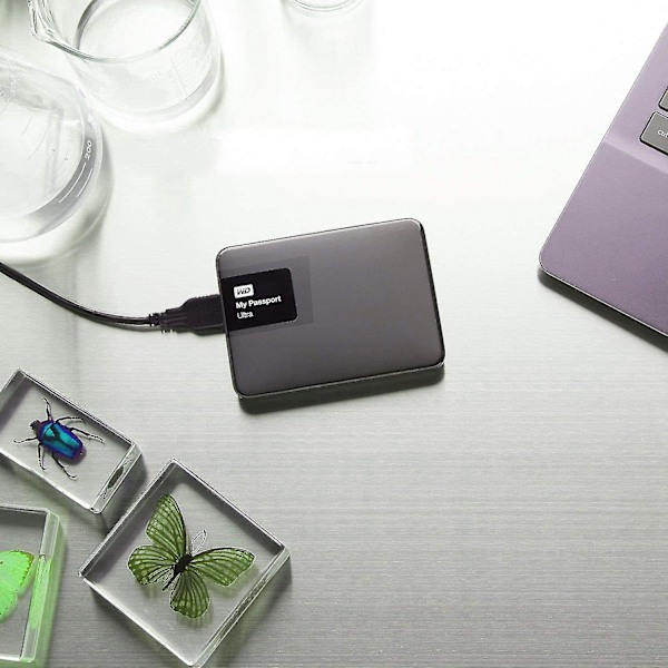 Høy kvalitet - USB 3.0-kabel for Western Digital/WD/Seagate/Clickfree/Toshiba/Samsung bærbar harddisk - USB 3.0 A/mikro-B-kabel (2 m)