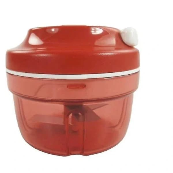 Sommersalg Tupperware Chef Turbo-Chef rød D158 hakker til løg Speedy Boy løghakker 27357