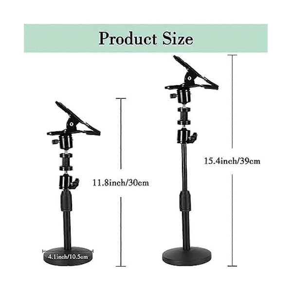 Embroderi Hoop Holder Metall Roterende Justerbar Embroderi Holder, Embroderi Hoop Holder for Embroderiprosjekter