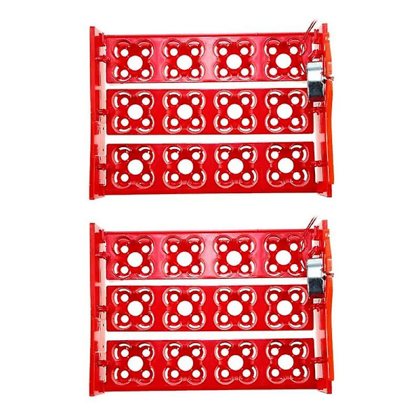 AD-2X 12 Kycklingäggvändare för Automatisk Anka Vaktel Fågel Fjäderfä Ägg Inkubatorbricka~5424