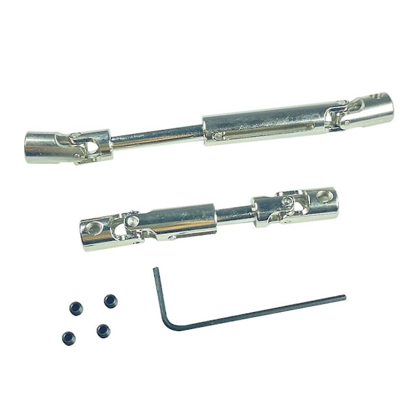 2KPL Päivitetyt Metalliset Vetoakselit 72-93mm Säädettävät LDR/C P06 1/12 RC Autoajoneuvojen Mallien Varaosat
