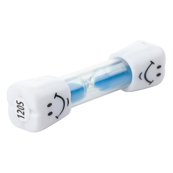 Smilende Sandklokke Timer for Barn 2 Minutter Mini Tannpuss Timer Sm