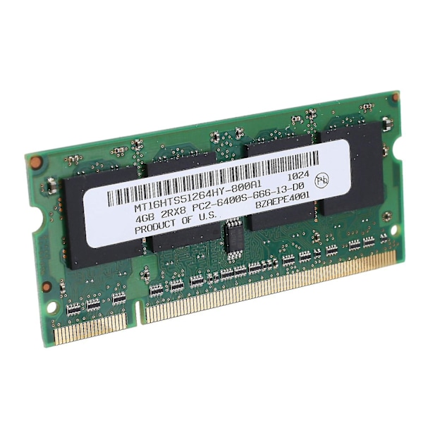 4GB DDR2 Laptop RAM 800MHz PC2 6400 SODIMM 2Rx8 200 Pins kompatibel med Intel AMD Laptop Hukommelse-C