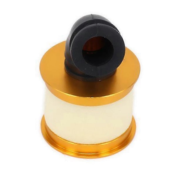 Luftfilter Svampe Åben Legering Aluminium 04104 Til 1/10 Rc Hobby Model Nitro Bil, guld