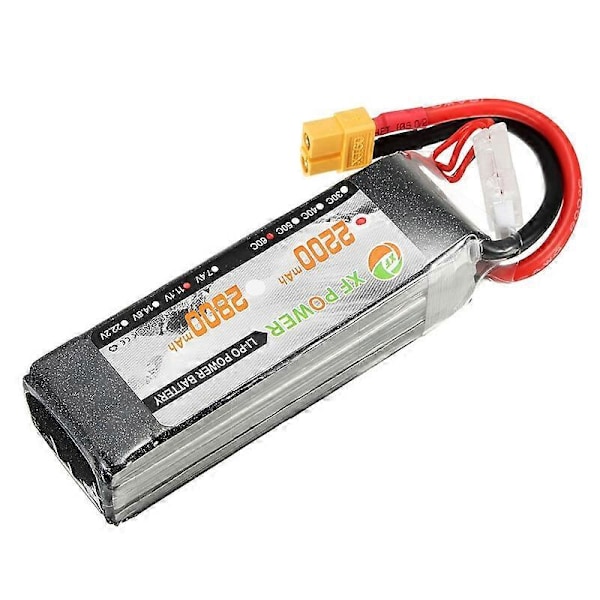 XF Power 11.1V 2200mAh 60C 3S Lipo Batteri XT60 Plugg