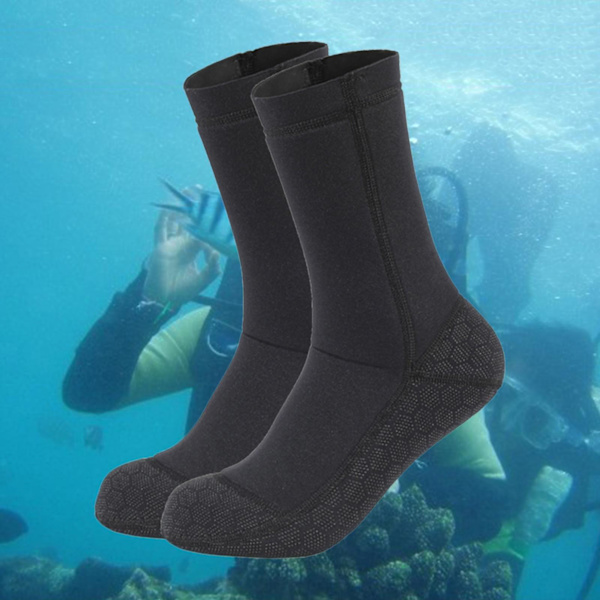 3 mm Neopren Dykstrumpor Flexibla Vattenskor för Kajakpaddling Unisex Vuxen M